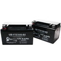 2-Pack UpSizetart Battery Replacement 2011 Yamaha YZF-R6 (excl. R6Size) 600CC Factory Activated, Maintenance Free, Motorcycle Battery - 12V, 8.6Ah, UB-YTZ10Size-BSize