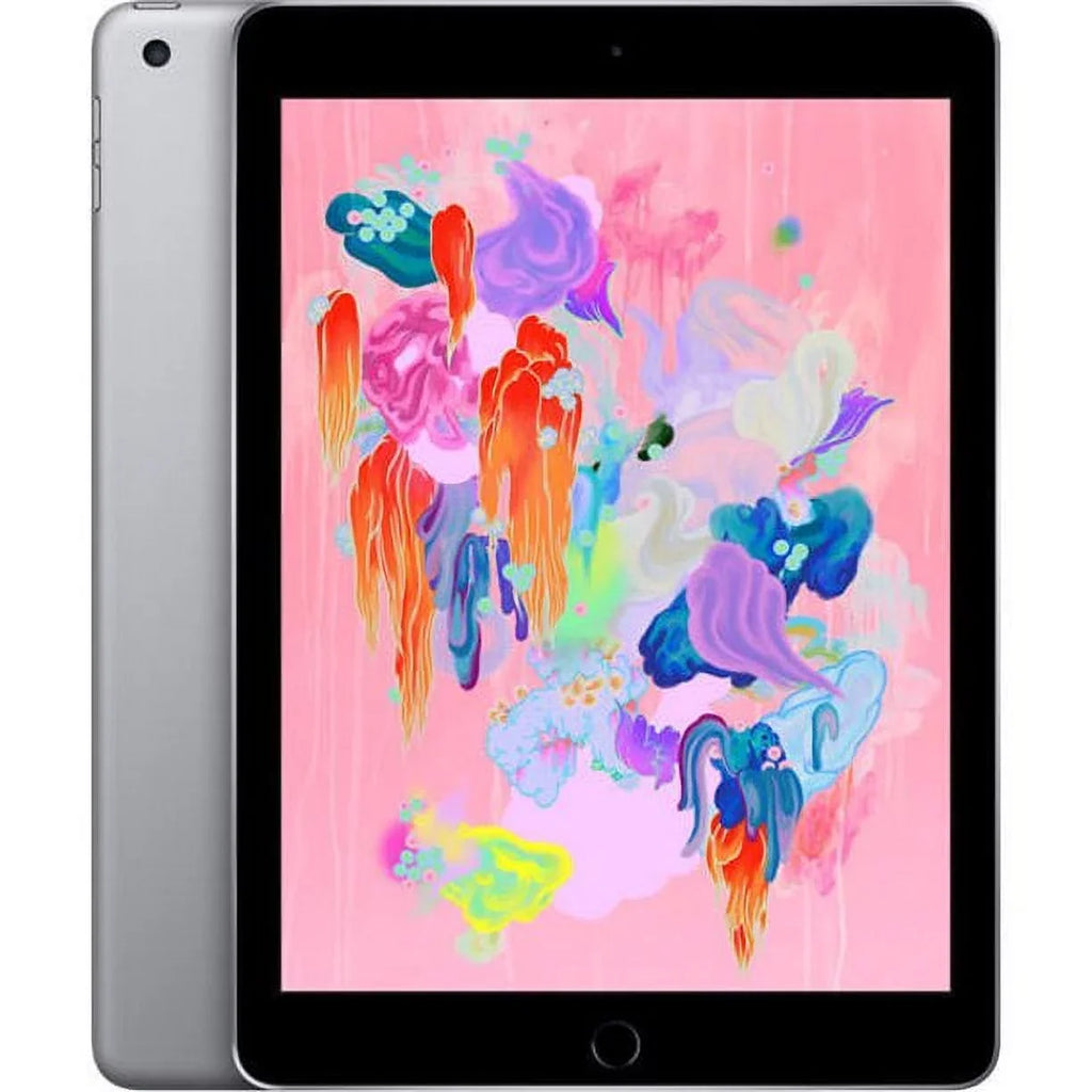 Restored Apple iPad 6th Gen 128GB WiFi, 9.7in Sizepace Gray (Refurbished)