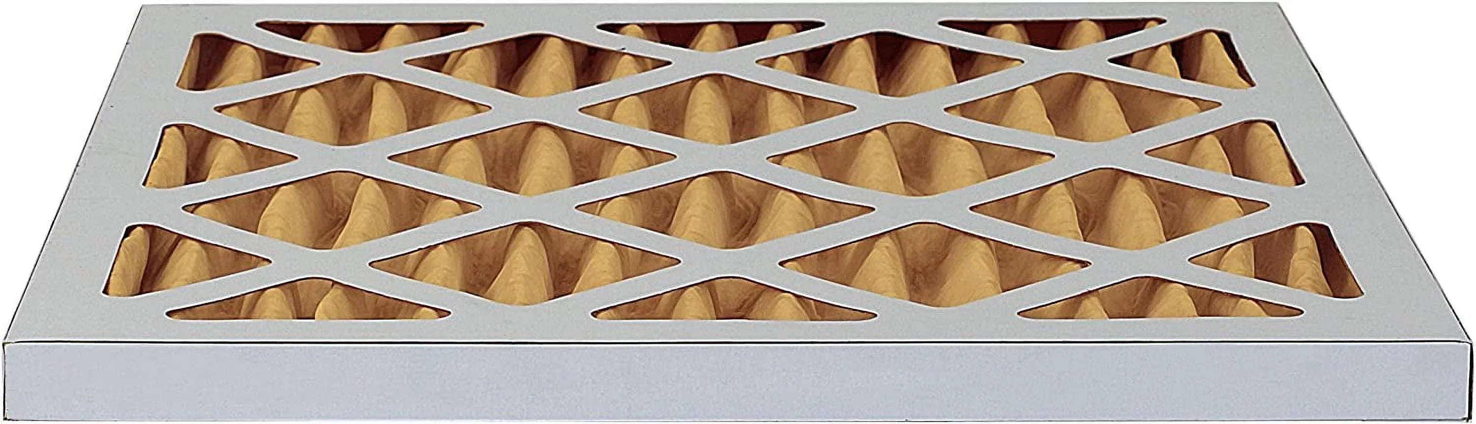 Filterbuy 25x25x1 MERV 11 Pleated HVAC AC Furnace Air Filters (4-Pack)