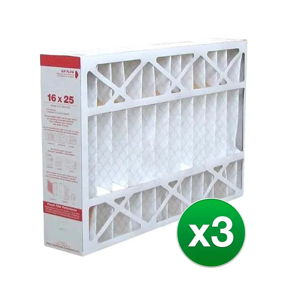 Replacement for Honeywell 16x25x4 Air Filter MERV 11 - 3 Pack