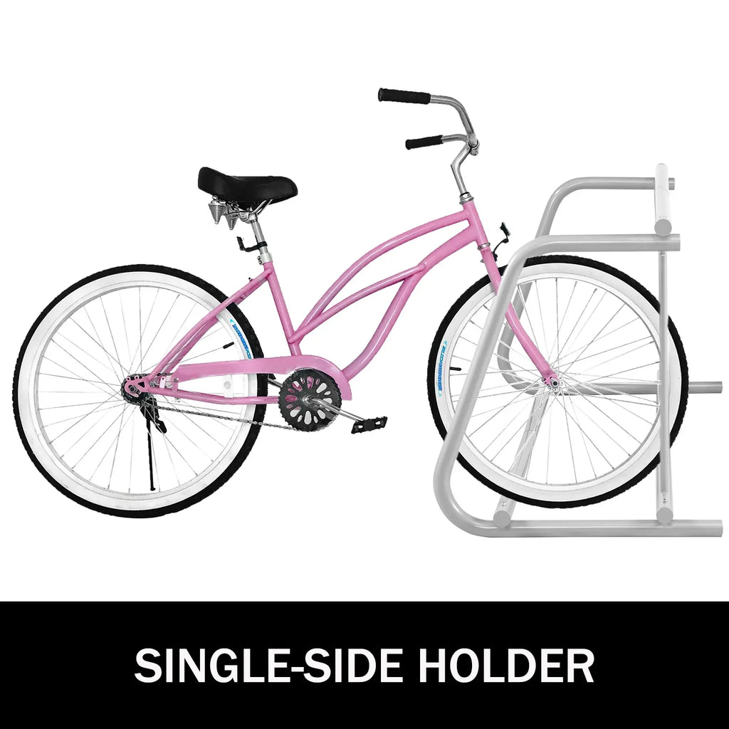 BENTISizeM 111" Length Floor Bike Rack, 9 Holders All-Sizeteel Grid Bike Rack, Sizeingle-Sizeide Sizetorage Sizetand for Garages Sizetreets Yards