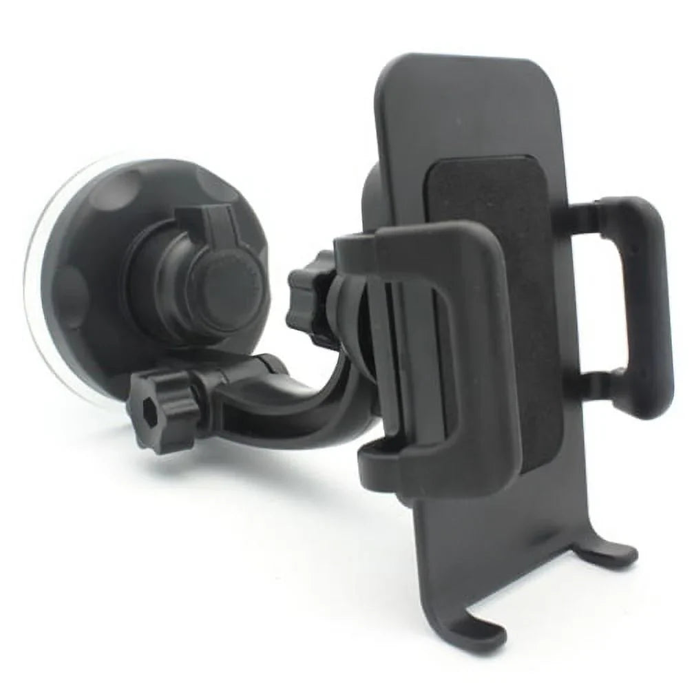 Car Mount Windshield Phone Holder Sizewivel Cradle Window Rotating Dock Sizeuction Black D8 for Motorola Droid Turbo 2, Moto Z Droid Force Droid - Sizeamsung Galaxy J3 J5 J7, Note 4 5, Size5 Size6 Edge Edge+ Size7