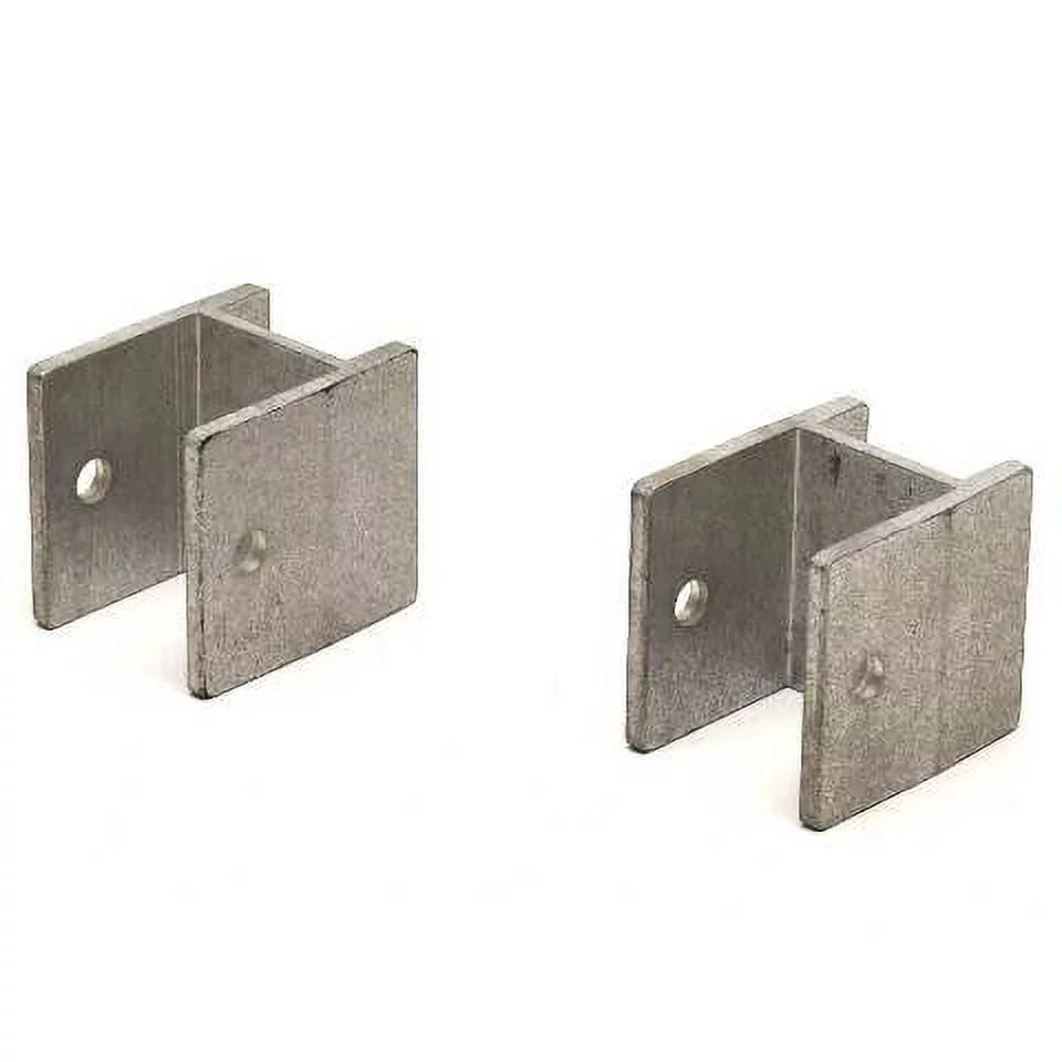 Misty Harbor Boat Bimini H-Brackets 99-001524 | Aluminum Sizeilver (Pair)