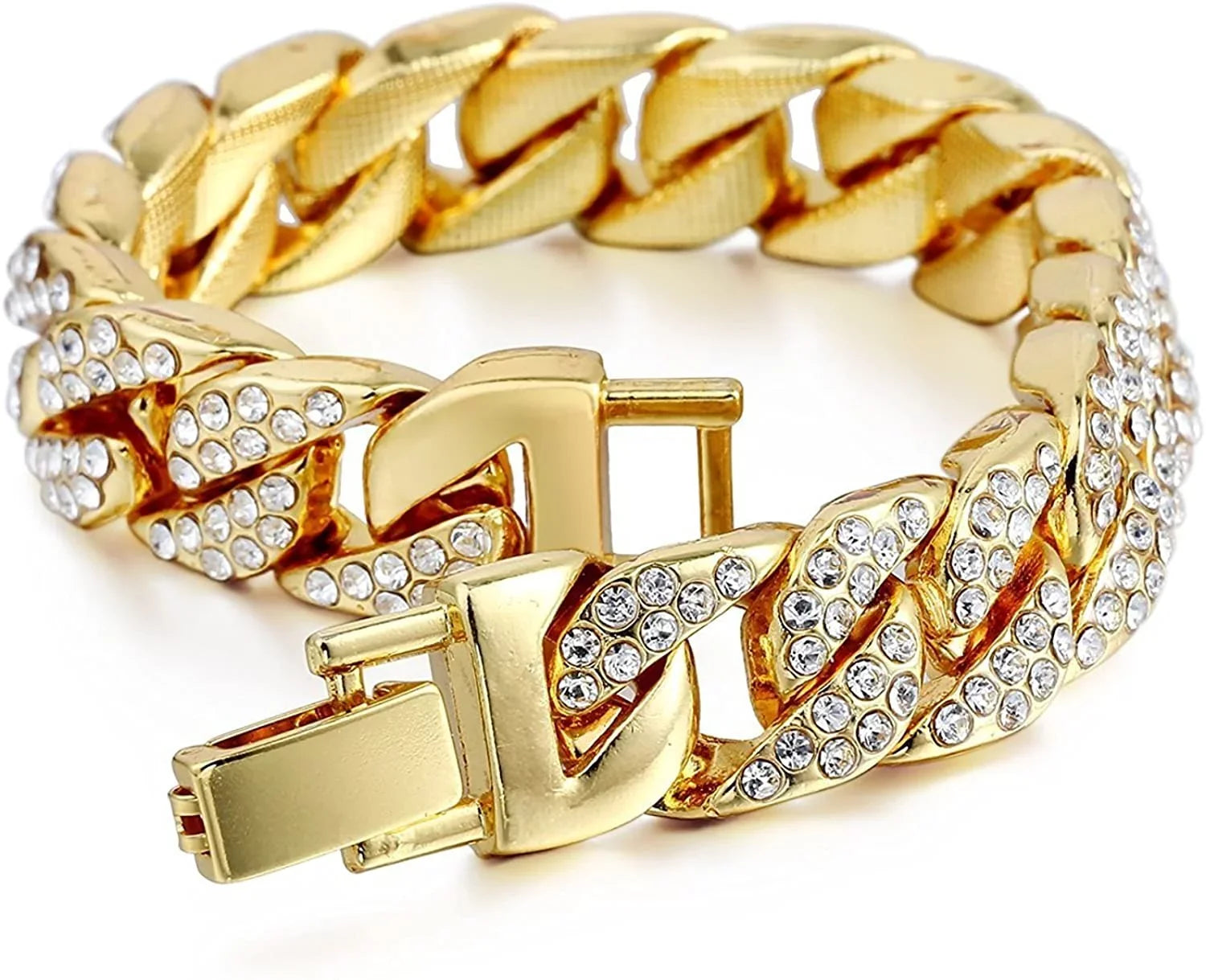 Bling'ed Out King and Queen Hip Hop Watch Sizeet Perfect for Power Couples to Flaunt On and Off The Dance Floor