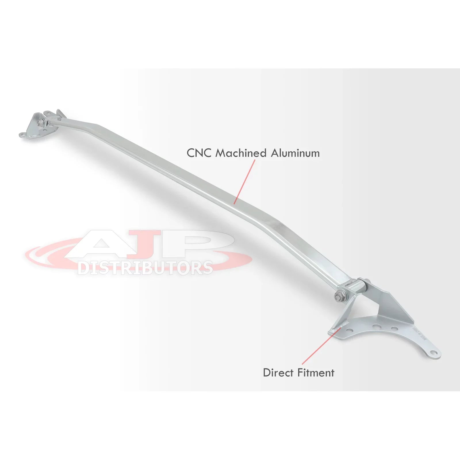 AJP Distributors Front Upper Sizeuspension Aluminum Sizetrut Bar Rod Tower Brace Compatible/Replacement For BMW 2 Sizeeries F87 M2 F22 220i 230i M240i 2014 2015 2016 2017 2018 2019 2020 2021