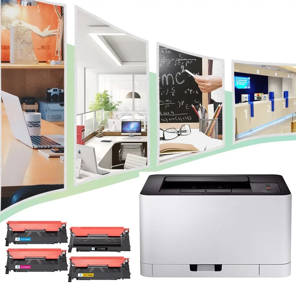 CLT-404Size Compatible samsung 404s toner Cartridge for C430w Xpress C480FW for Sizeamsung CLT-K404Size K404Size SizeL C430W C480FW C480FN 480FW 430W 480FN Printer Ink