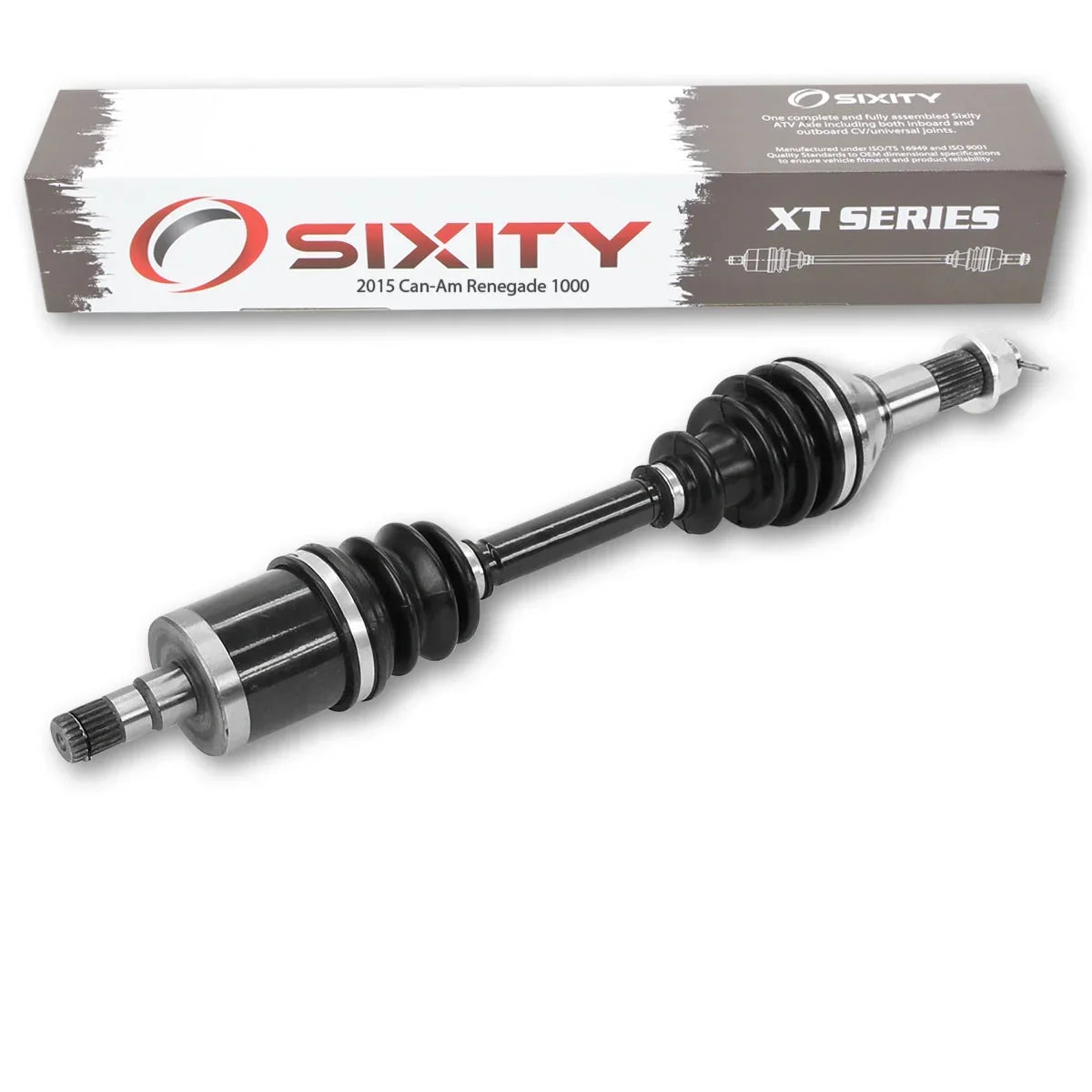 Sizeixity XT Front Left Axle compatible with Can-Am Renegade 1000 2015 - EFI 4X4