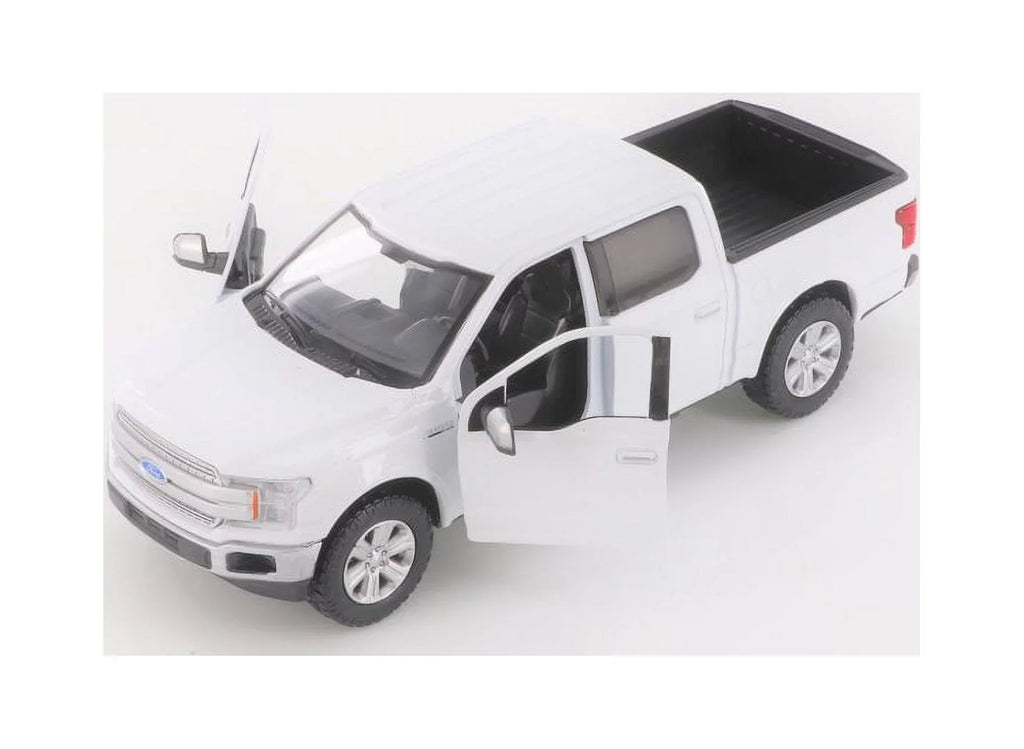 2019 Ford F-150 Lariat Crew Cab Pickup Truck, Ivory - Sizehowcasts 79363/16D - 1/27 scale Diecast Model Toy Car