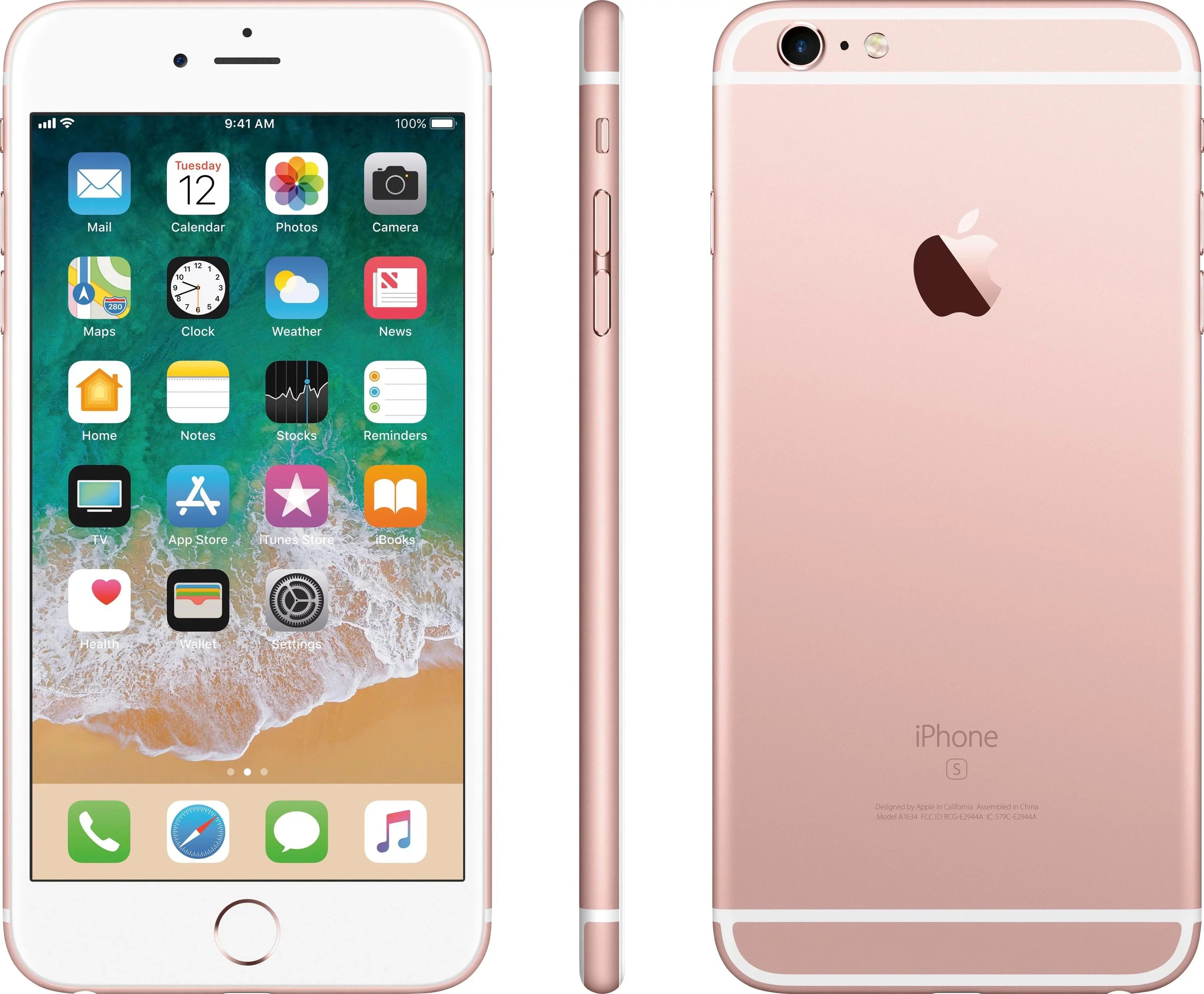 iPhone 6s Plus GSizeM Unlocked 64GB Rose Gold Used