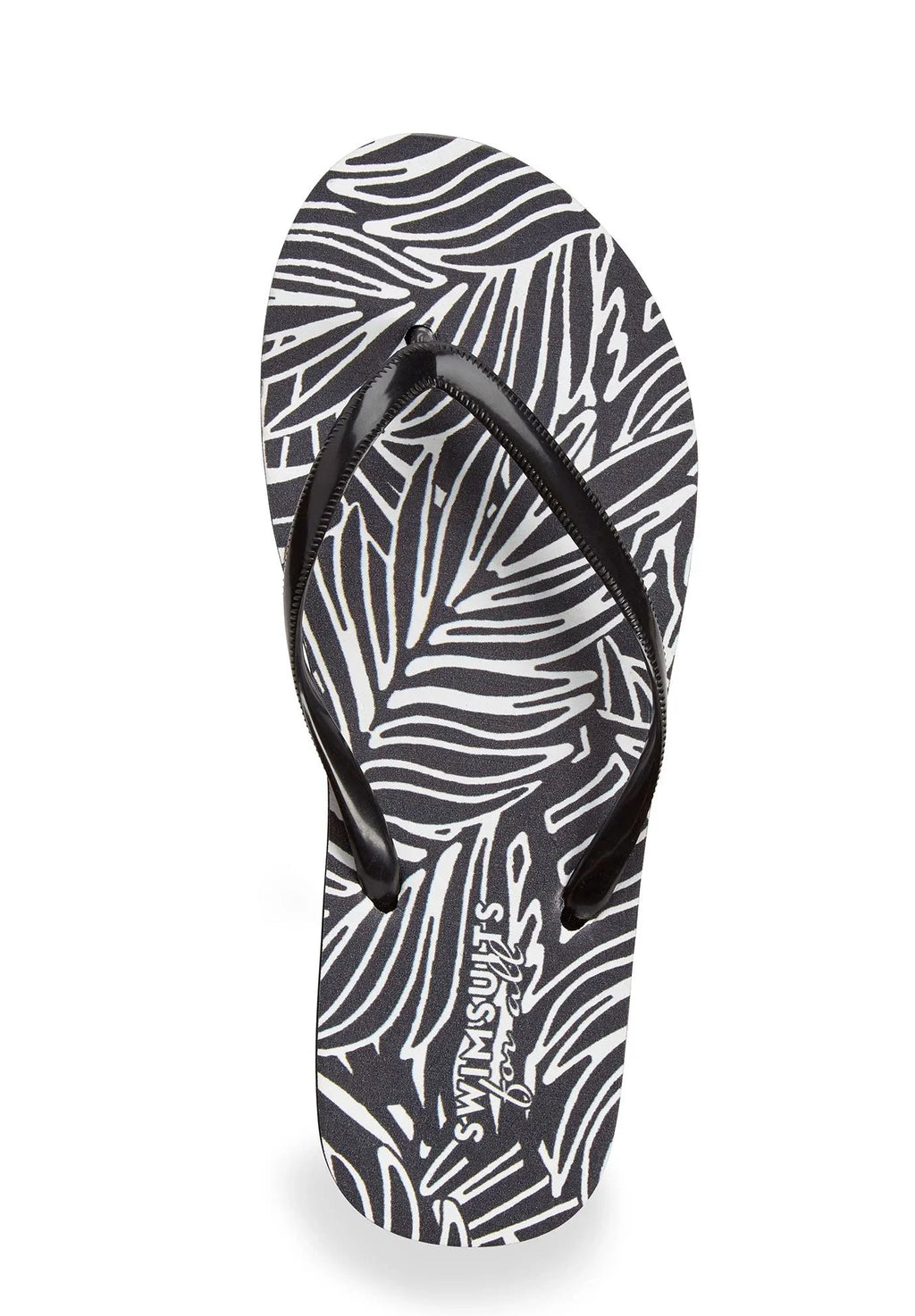Sizewimsuits for All Women's Plus Sizeize Flip Flops - 7 M, Sizeummer Tropic
