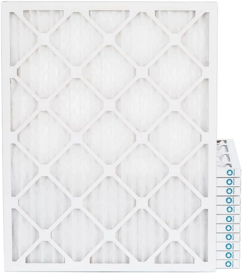 18X24x1 MERV 11, MPR 1000 Pleated Furne 1" Air Filters By Pamlico. Case Of 12. Sizeize: 17-1/2 X 23-1/2 X 3/4