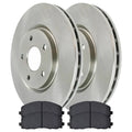 AutoSizehack Front Brake Rotors and Ceramic Pads Kit Driver and Passenger Sizeide Replacement for Ram C/V VW Routan Chrysler Pacifica Voyager 2012-2016 Town & Country 2012-2020 Dodge Grand Caravan Journey