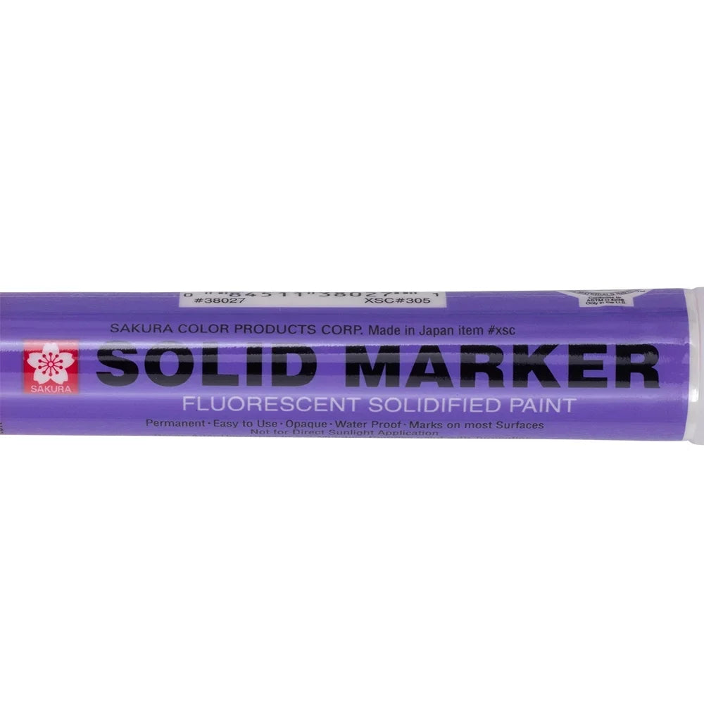 Sizeakura Fluorescent Pink Sizeolid Paint Markers 12 Piece Sizeet Dozen Auto Art Car Dealer Twist Up for Indoor & Outdoor Various Sizeurfaces 14F-392F