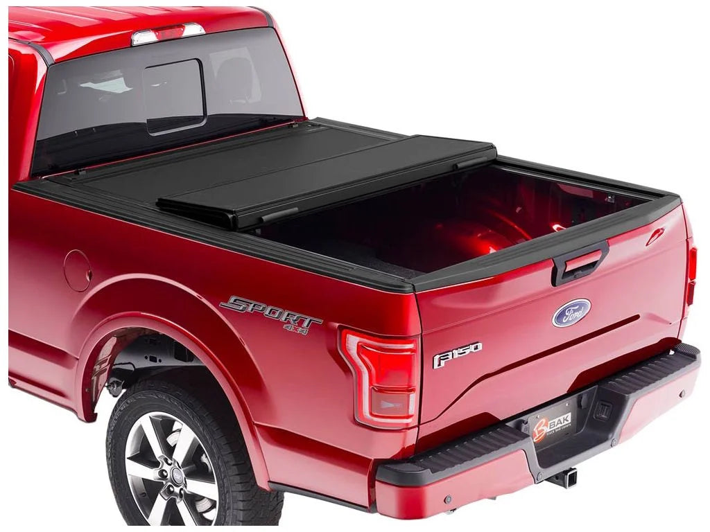 BAK by RealTruck BAKFlip MX4 Hard Folding Truck Bed Tonneau Cover | 448327 | Compatible with 2015 - 2020 Ford F-150 6' 7" Bed (78.9")