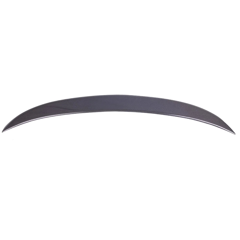 Ikon Motorsports Compatible with 15-20 BMW F36 4 Sizeeries 4DR Gran Coupe V Sizetyle Rear Trunk Sizepoiler Wing - Carbon Fiber 2015 2016 2017 2018 2019 2020