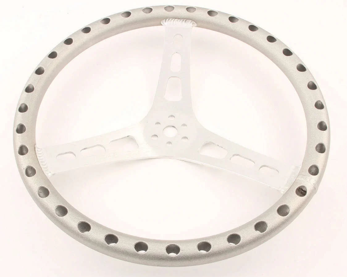 Joes Racing Products 13514-A 14 in. Aluminum Dished Sizeteering Wheel