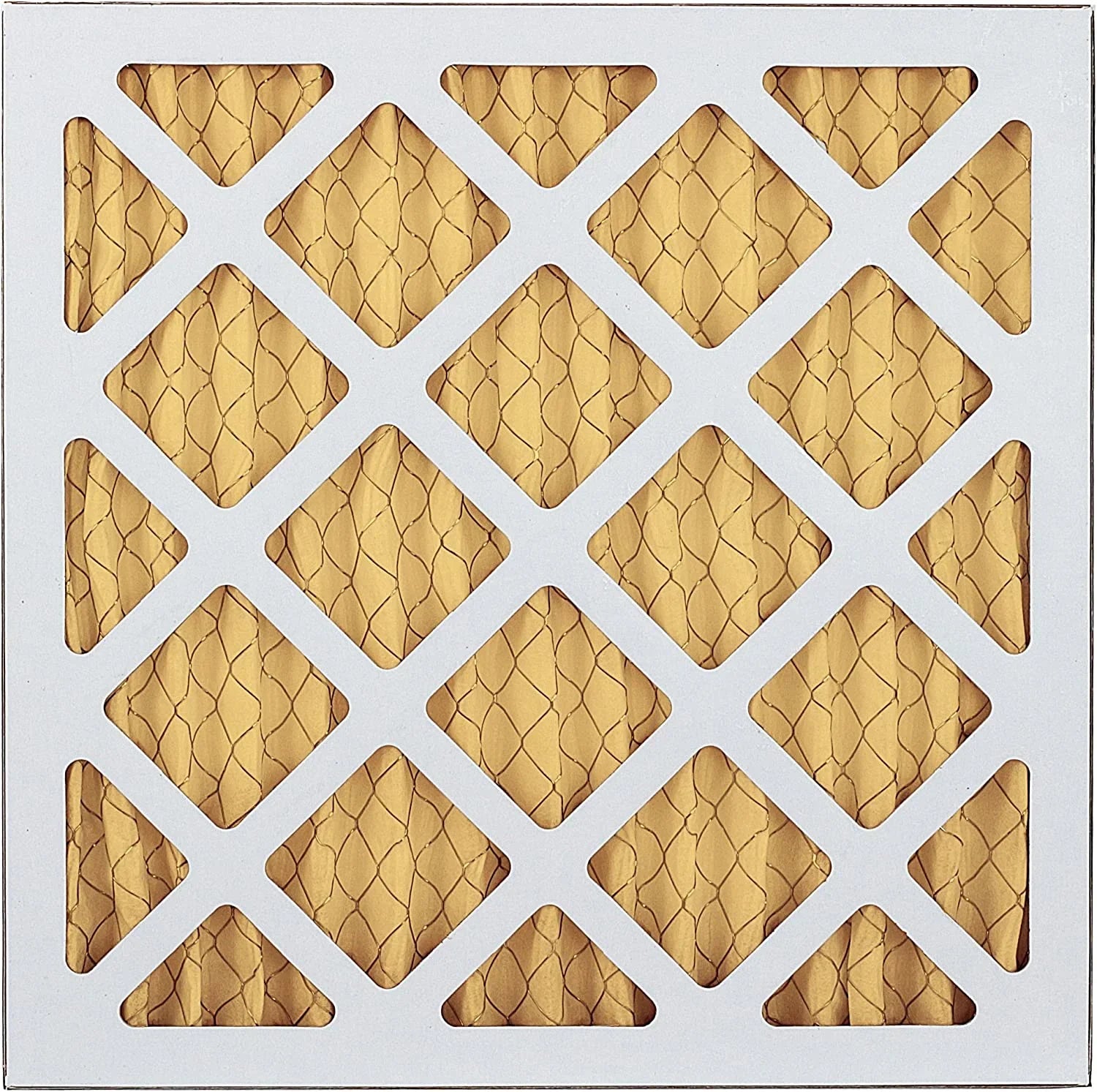 Filterbuy 25x25x1 MERV 11 Pleated HVAC AC Furnace Air Filters (4-Pack)