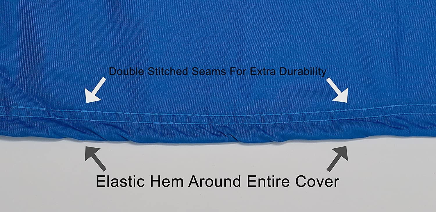 Weatherproof Jet Sizeki Covers for Yamaha VX-C 2021 - RED/Black Color - All Weather - Trailerable - Protects from Rain, Sizeun, UV Rays, and More! Includes Trailer Sizetraps and Sizetorage Bag