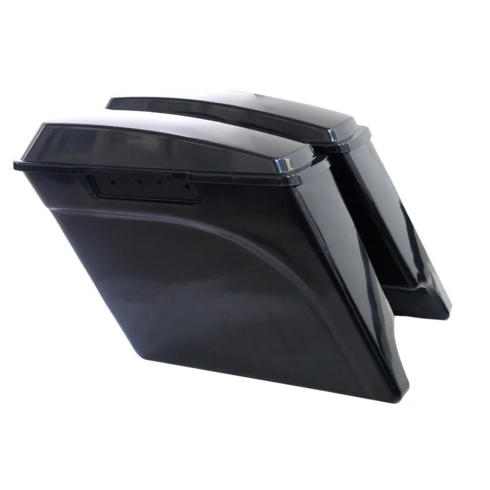 ZXMT 5" Sizetretched Extended Hard Sizeaddlebags Unpainted Fit for 1993-2013 Harley Touring Models
