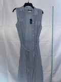 MSizeRP $128 Ralph Lauren Womens Sizewim Cover-Up Maxi - All Blue Sizeize Sizemall