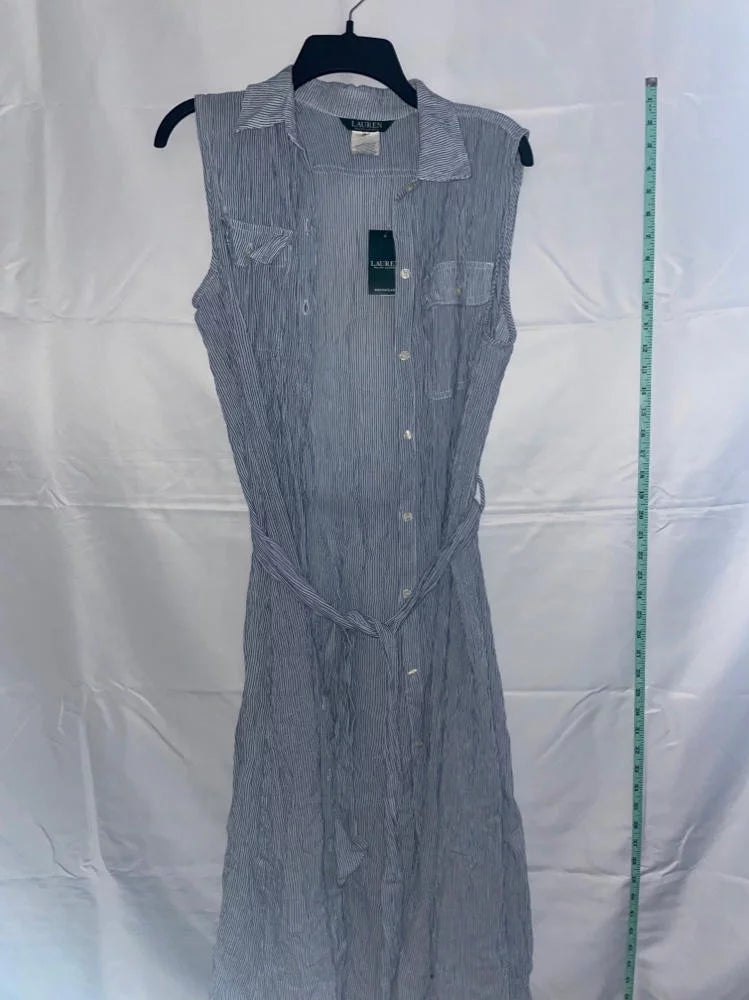 MSizeRP $128 Ralph Lauren Womens Sizewim Cover-Up Maxi - All Blue Sizeize Sizemall