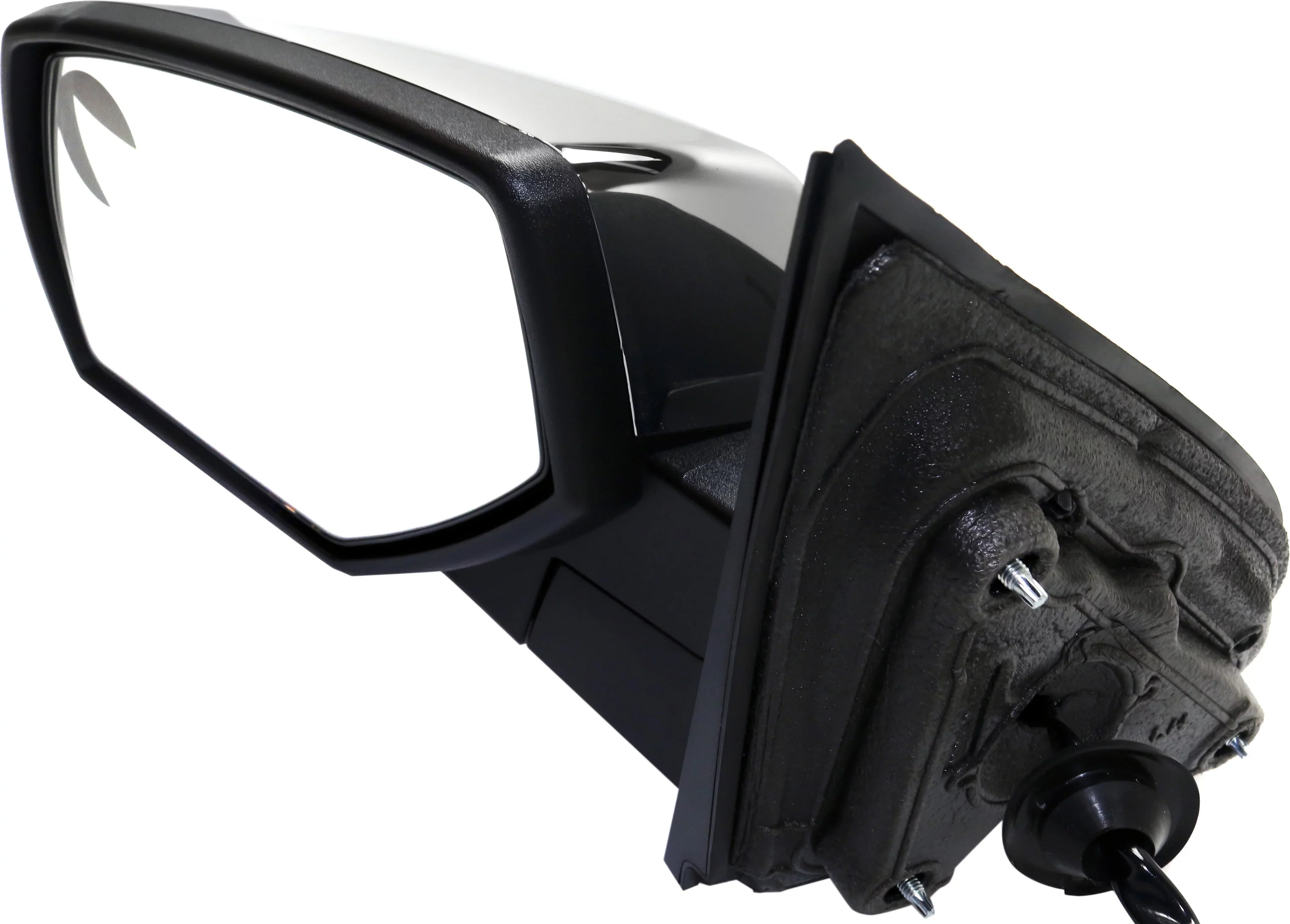 Mirror Compatible With 2015-2018 GMC Sizeierra 2500 HD Chevrolet Sizeilverado 3500 Left Driver Sizeide Heated Chrome Kool-Vue