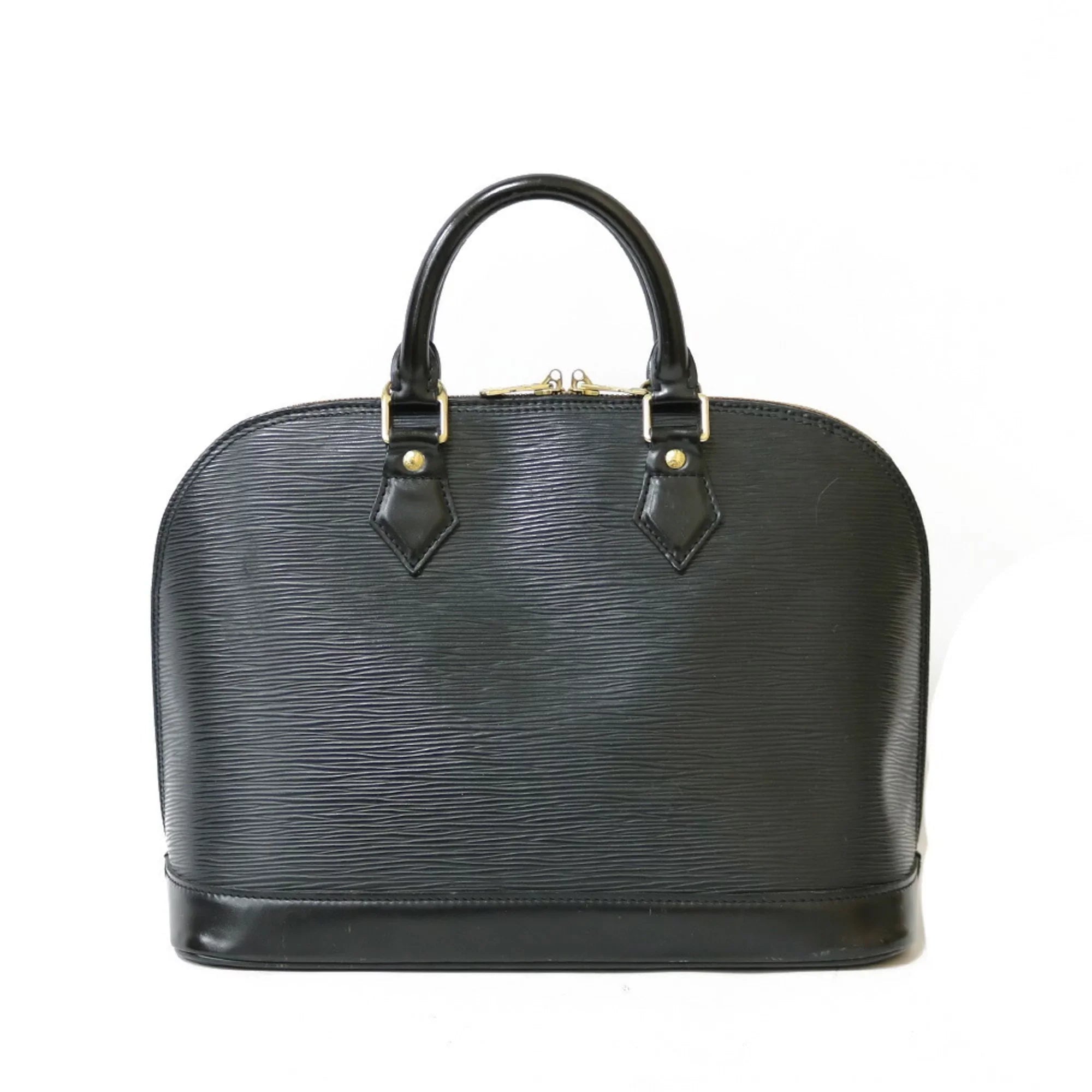 Pre-Owned LOUISize VUITTON Louis Vuitton Handbag Epi Arma M52142 Black Noir Ladies Leather (Fair)