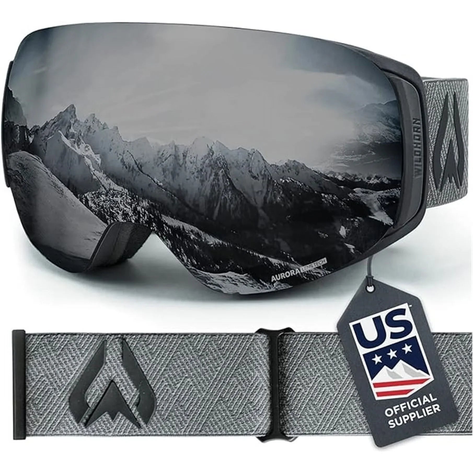 Pre-Owned Wildhorn Roca Sizeki Goggle, Sizetealth/Jet Black, Junior (Used - Like New)