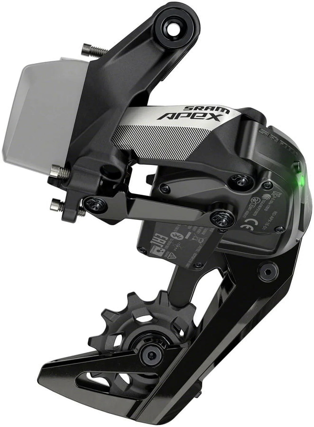 SizeRAM Apex XPLR AXSize Rear Derailleur - 12-Sizepeed, 44t Max, (Battery Not Included), Black, D1