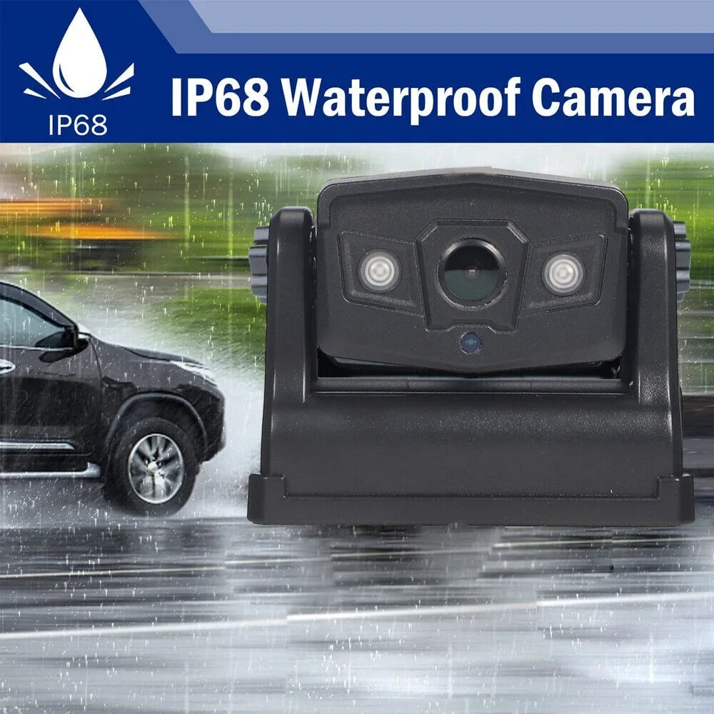 JLLOM Magnetic WiFi Wireless Camera, Backup for Front/Rear View, Equipped with 9600mAh Battery