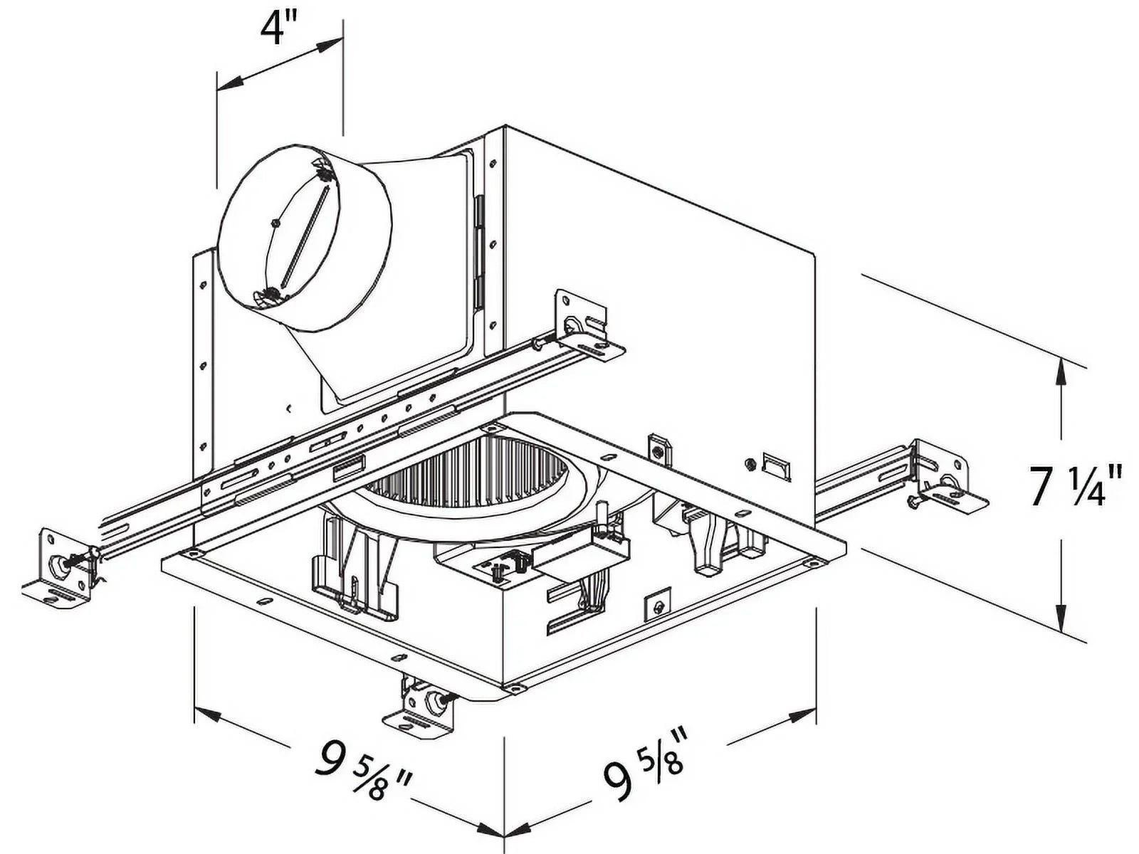 Delta Breez BreezSizeignature 80 CFM Exhaust Bath Fan
