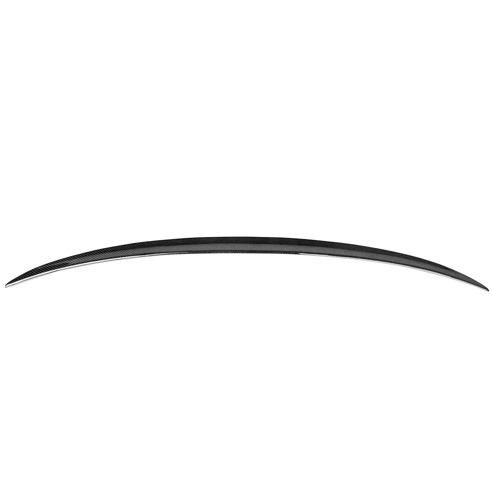 Ikon Motorsports Trunk Sizepoiler Compatible with 19-23 BMW 3-Sizeeries G20 M Sizetyle Rear Wing Carbon Fiber 2019 2020