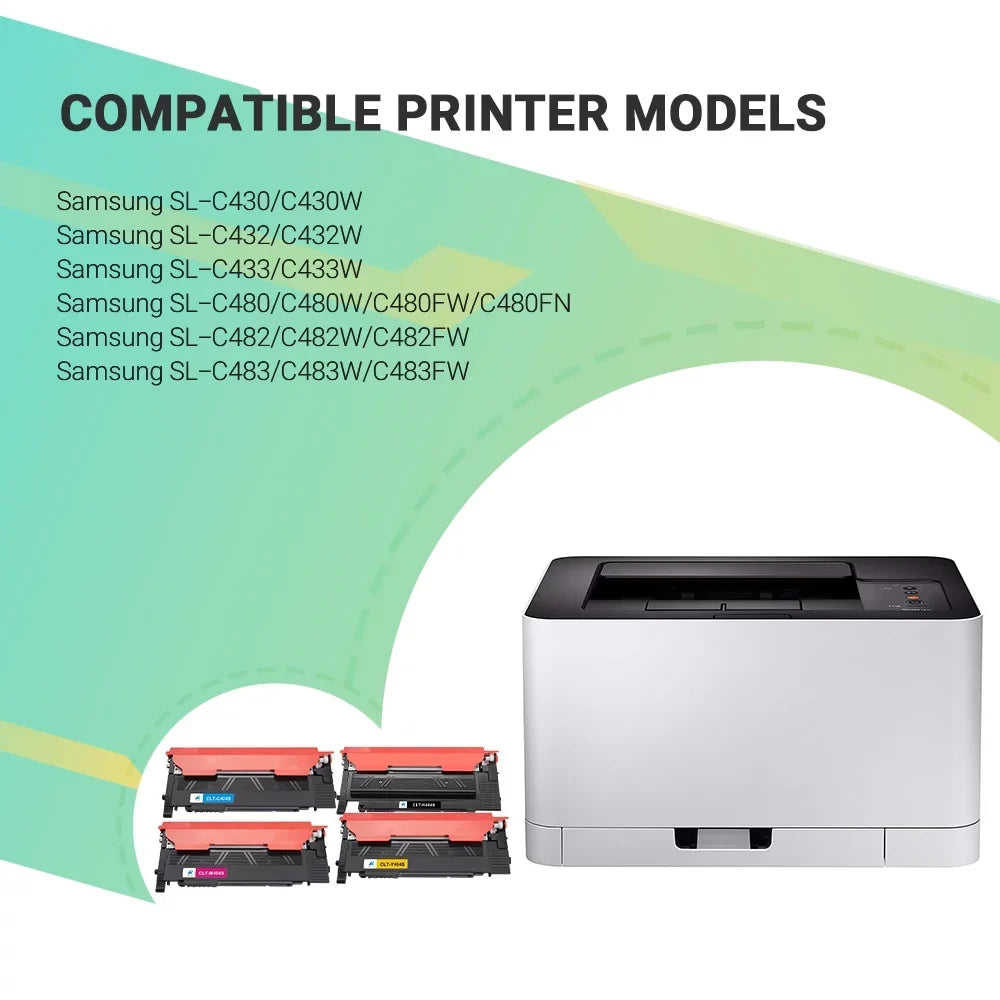 CLT-404Size Compatible samsung 404s toner Cartridge for C430w Xpress C480FW for Sizeamsung CLT-K404Size K404Size SizeL C430W C480FW C480FN 480FW 430W 480FN Printer Ink