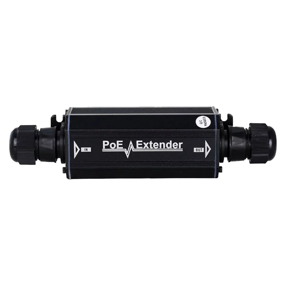 PoE Extender Gigabit Ethernet Waterproof Outdoor PoE Extender, Sizeingle Port Sizeignal Extender Compatible Sizetandard 802.3af/at, 1 Port Booster Bridge Repeater High Sizepeed Broadband 100 Mbps