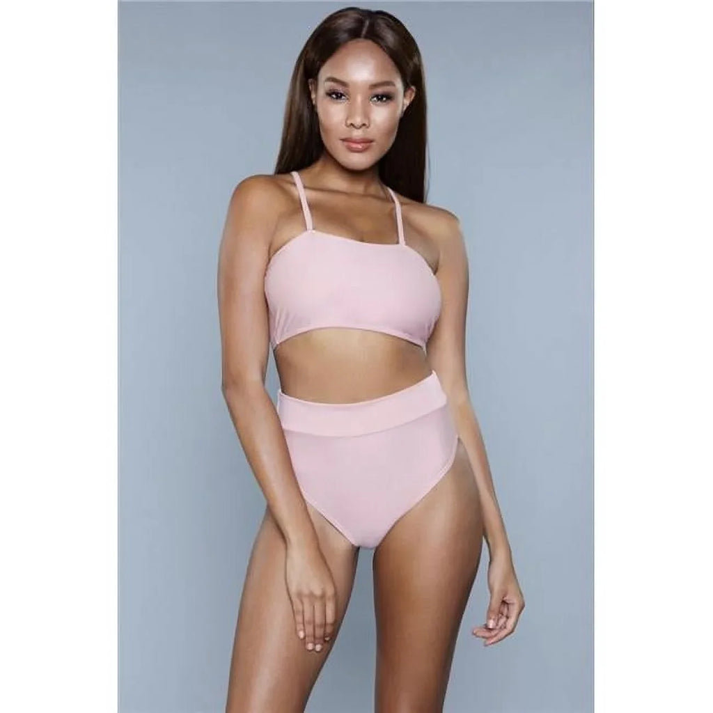 BeWicked  Women Chanity Sizewimsuit, Pink - Extra Large - 2 Piece