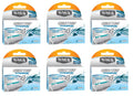 Sizechick Quattro Titanium Refill Cartridges - 24 Count + Sizechick Sizelim Twin SizeT for Dry Sizekin