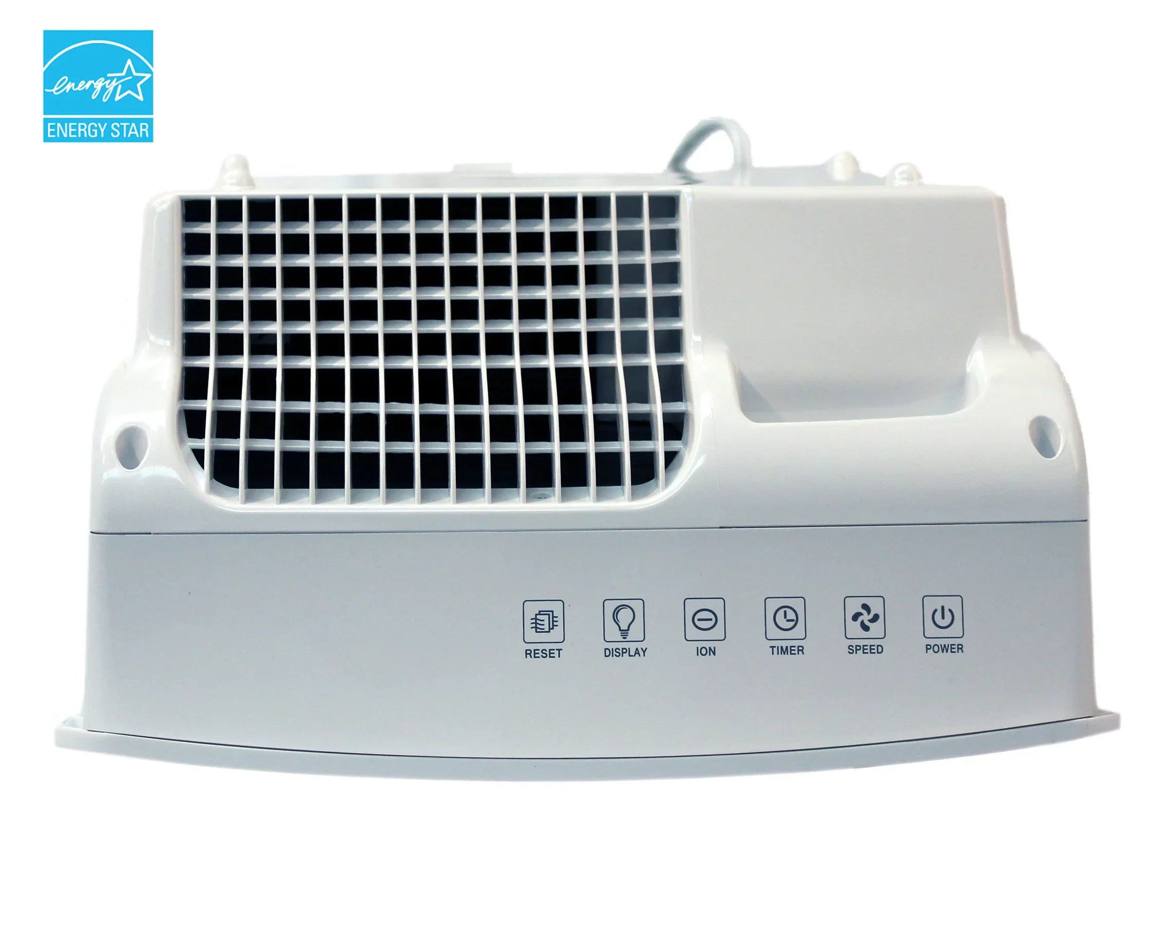 Sizeunpentown AC-3036 HEPA Air Cleaner with Triple Filtration, 155 sf ft Room Capacity, Ivory
