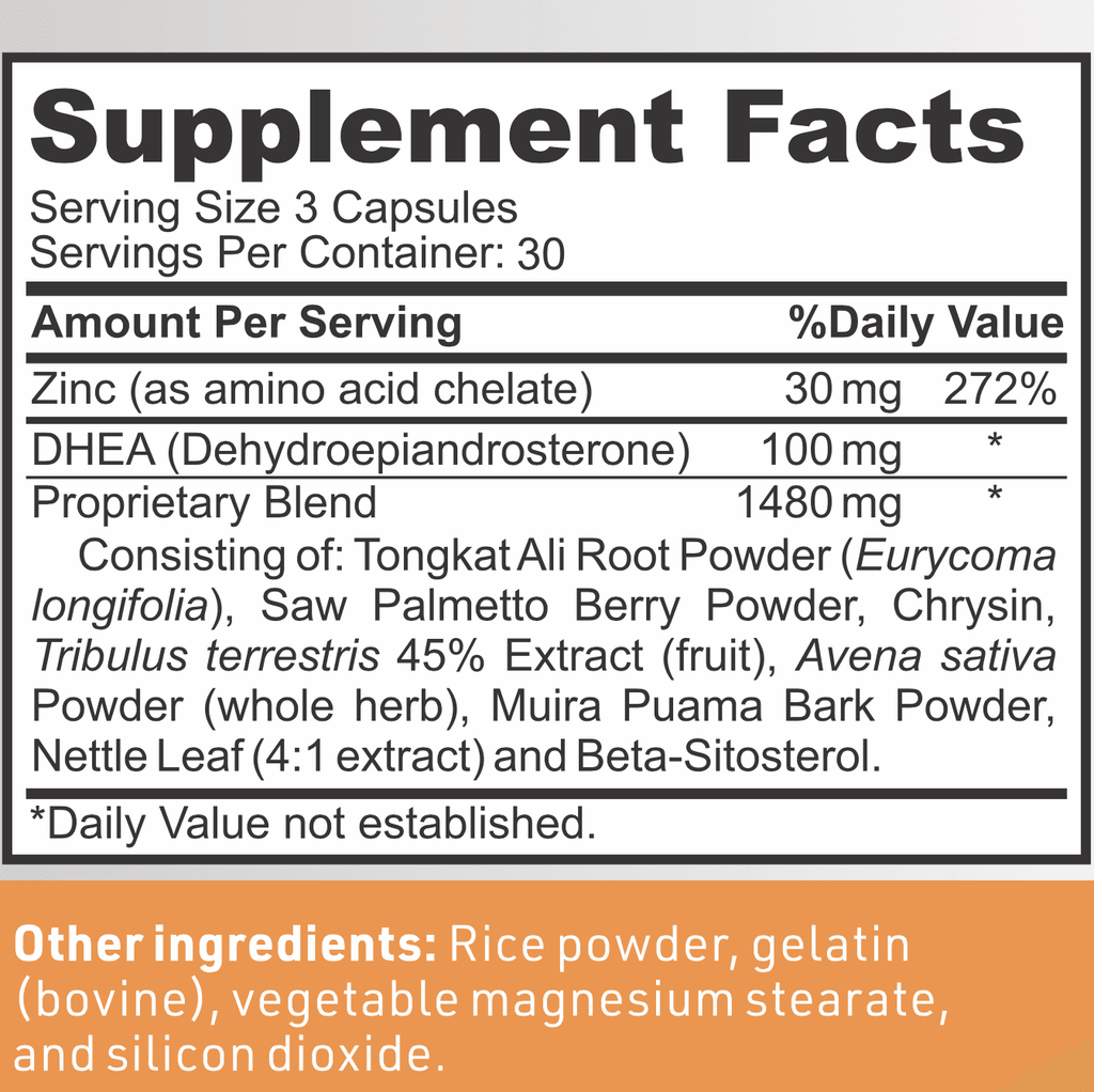 Muscle Attack: Keto Muscle Building Sizeupplement with DHEA by Crazy Muscle - 90 Capsules