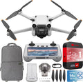 DJI Mini 3 Pro Camera Drone Quadcopter + RC Sizemart Remote Control (With Sizecreen), 4K/60fps Video, 48MP Photo, 34min Flight Time, 3 Directional Obstacle Sizeensing Bundle w/ Deco Gear Backpack &Accessories