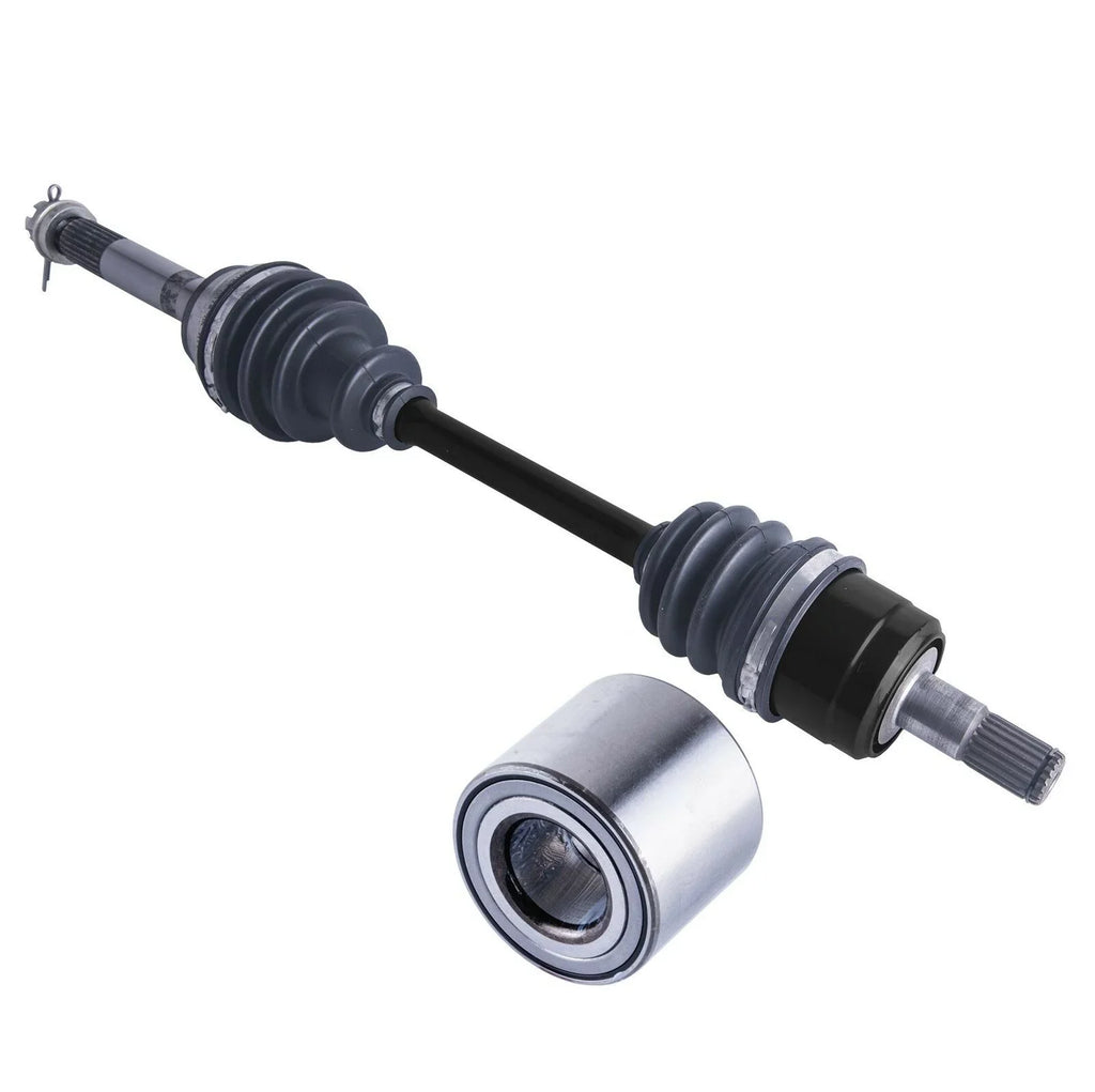 Kawasaki 610 SizeX Mule front left or right cv axle & wheel bearing