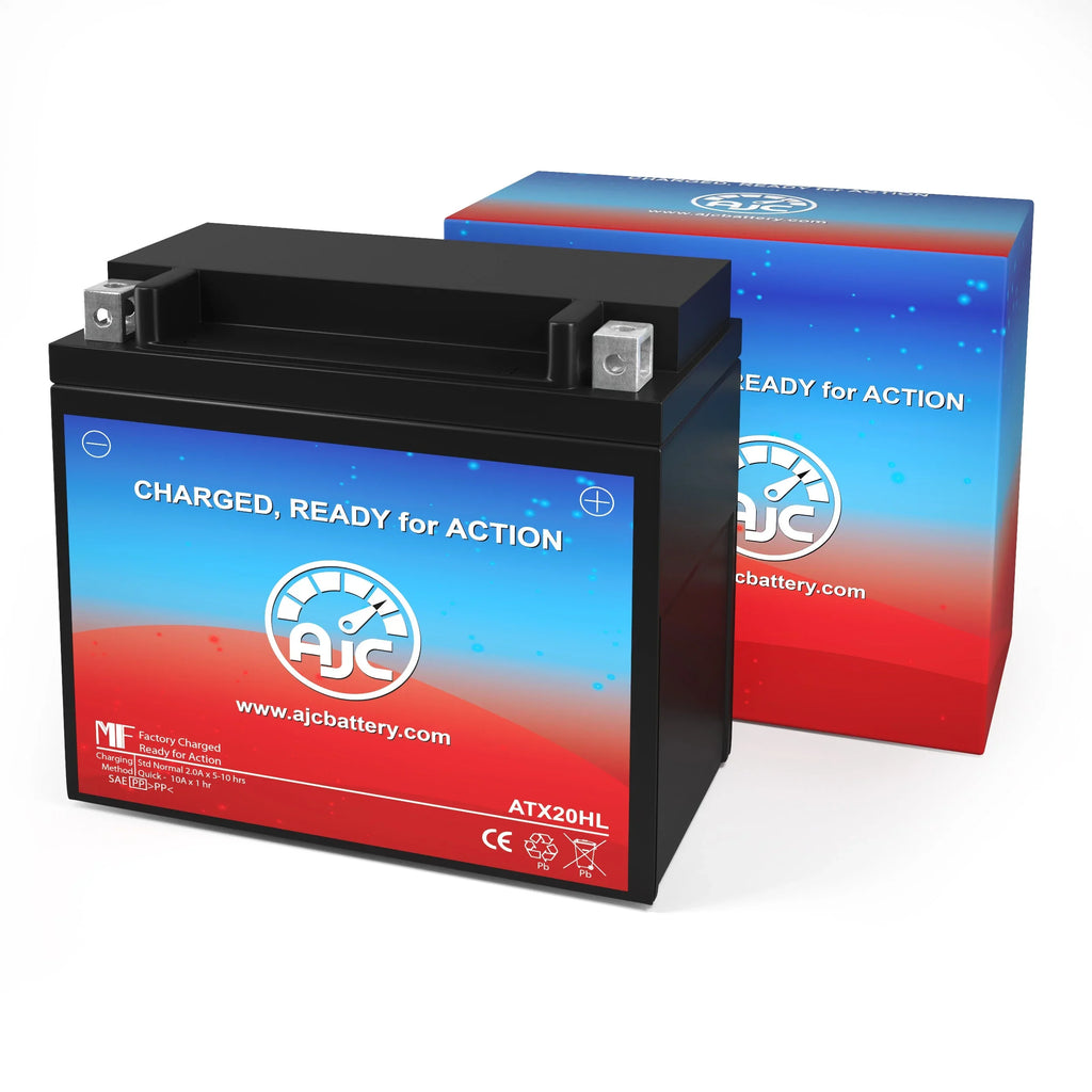 AJC Battery Compatible with Kawasaki (Jet Sizeki) SizeX-R 1498 1498CC Personal Watercraft Replacement Battery (2017-2020)