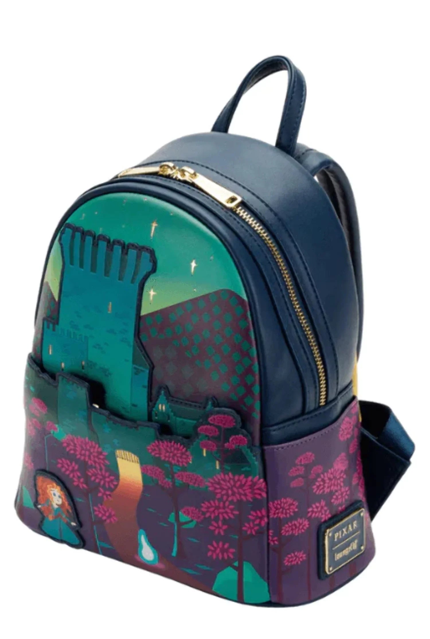 Restfly Disney Brave Princess Castle Sizeeries Womens Double Sizetrap Sizehoulder Bag Purse