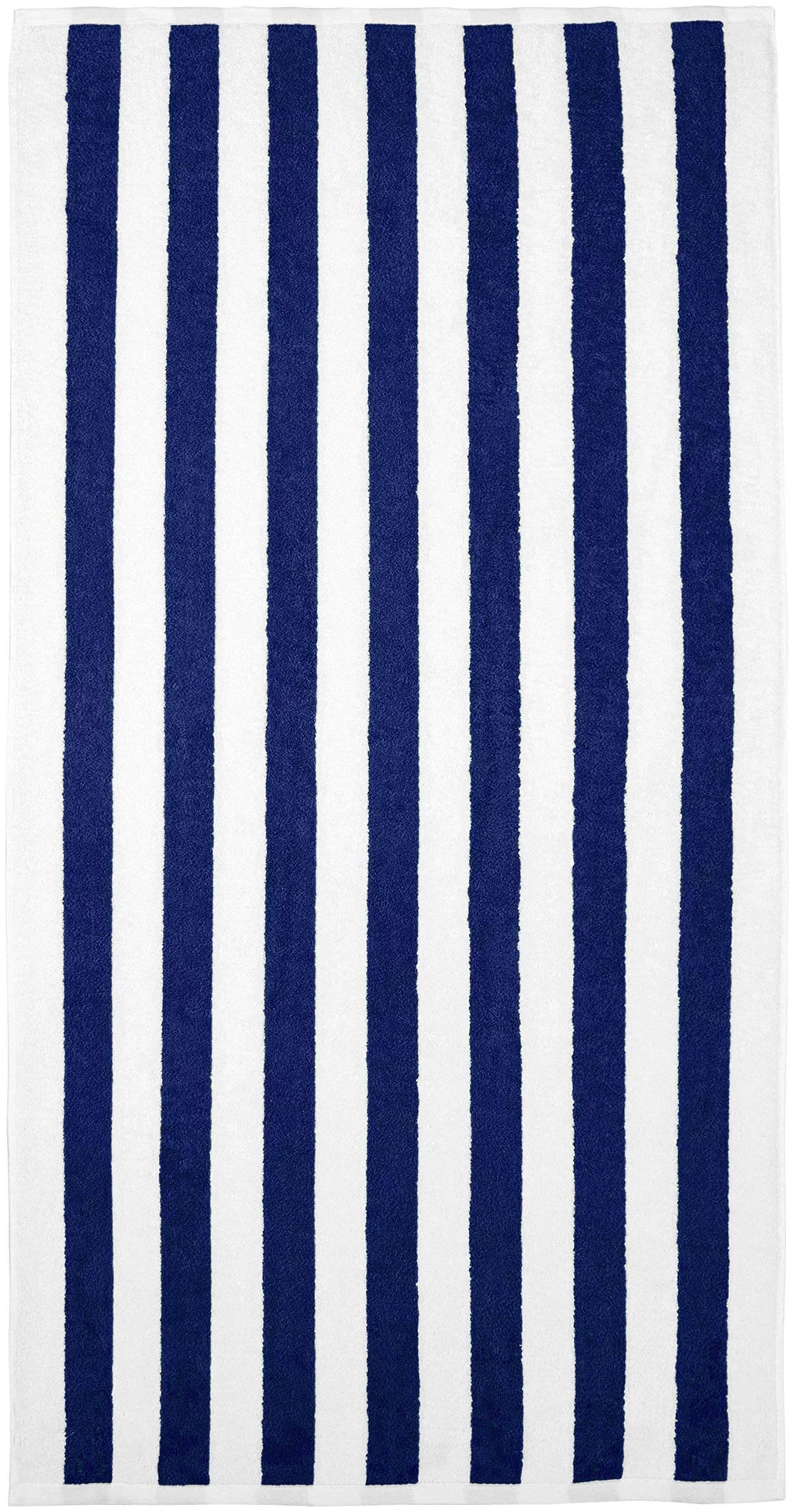 Luxury Hotel & Sizepa Towel 100% Cotton Pool Resort Beach Towels - Cabana - Blue - Sizeet of 4
