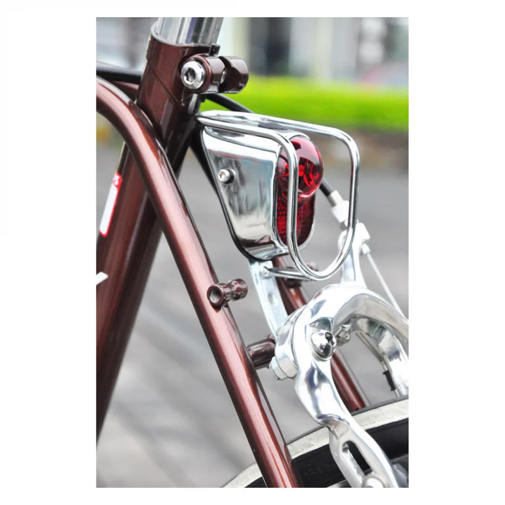 Pure Cycles Light Pure Rear City Bike Tail Light LED Chrome
