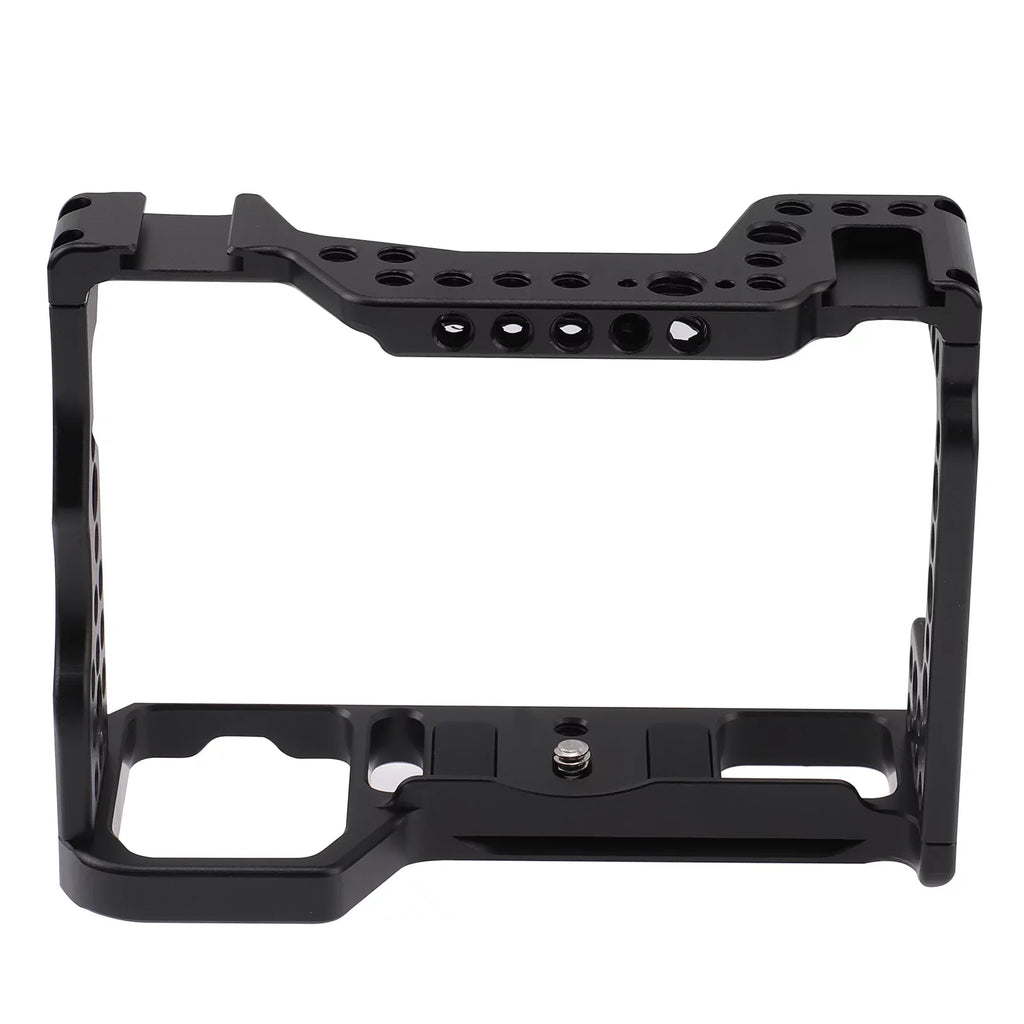 Cage Aluminum Alloy Video Cage Replacement for Sizeony A7M3 A7R3 A9 Mirrorless with Cold Sizehoe Mount 14 Inch & 38 Inch Sizecrew Holes