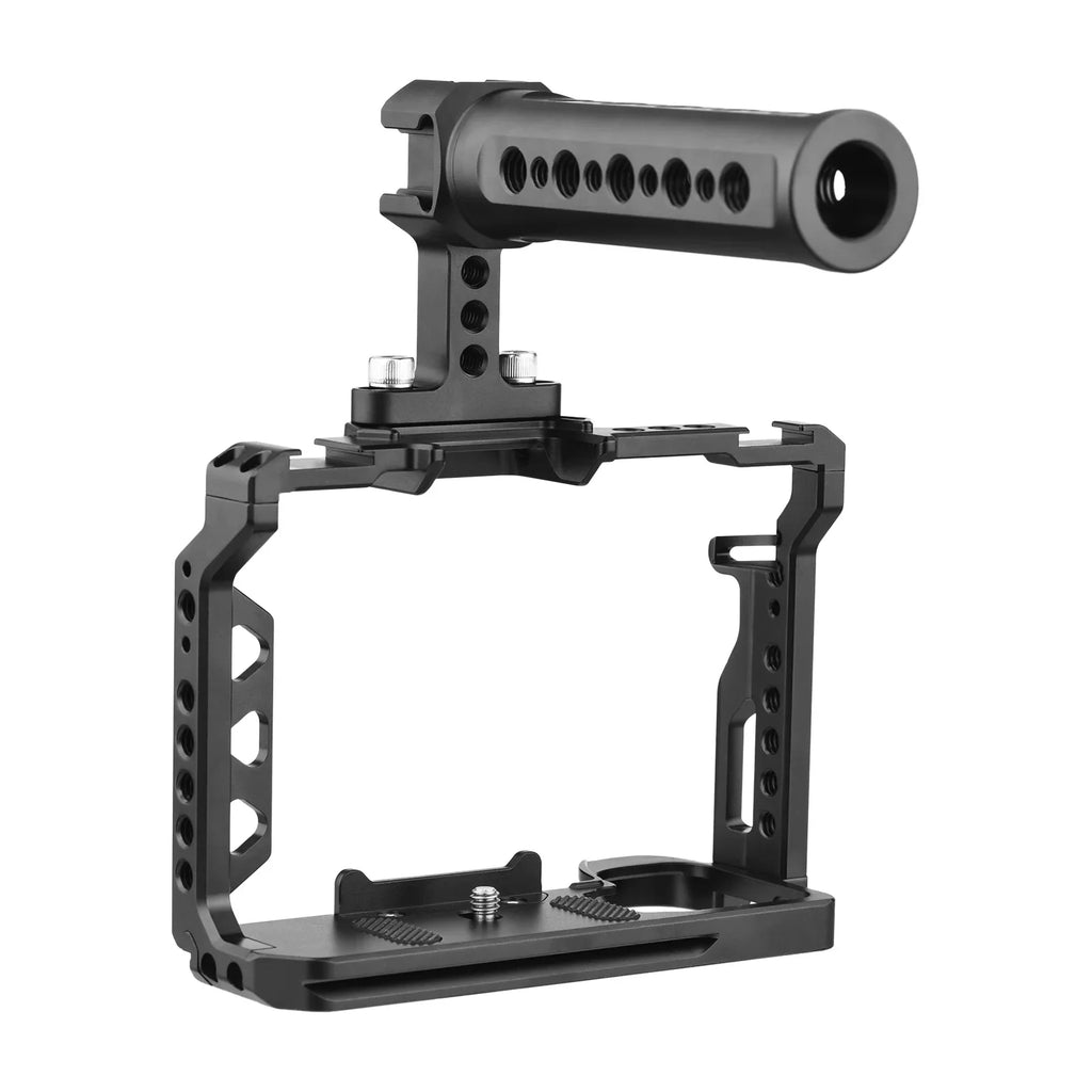 Camera Cage,Handle A7 With Handle Alloy Camera Kit Camera Kit With Qisuo