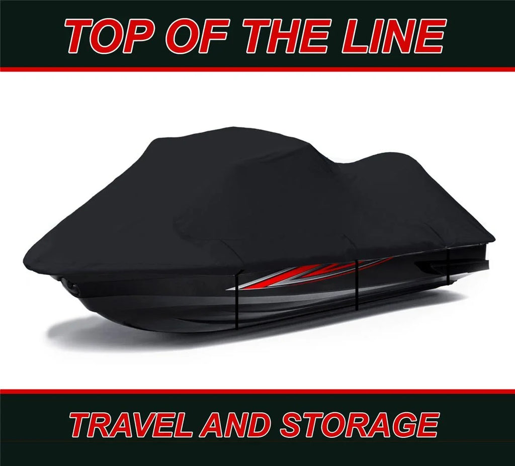 BLACK TOP OF THE LINE JET SizeKI Cover Compatible for YAMAHA Wave Venture 700 1995 1996 1997 1998 Jet Sizeki PWC Cover