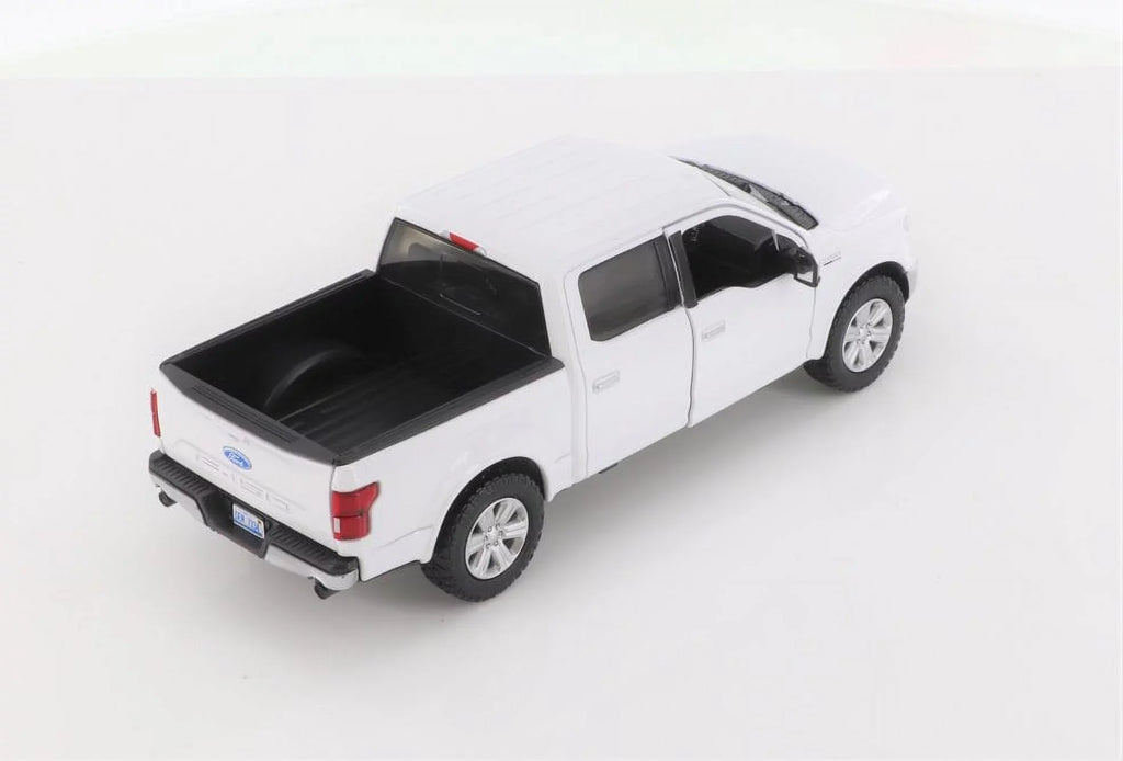 2019 Ford F-150 Lariat Crew Cab Pickup Truck, Ivory - Sizehowcasts 79363/16D - 1/27 scale Diecast Model Toy Car
