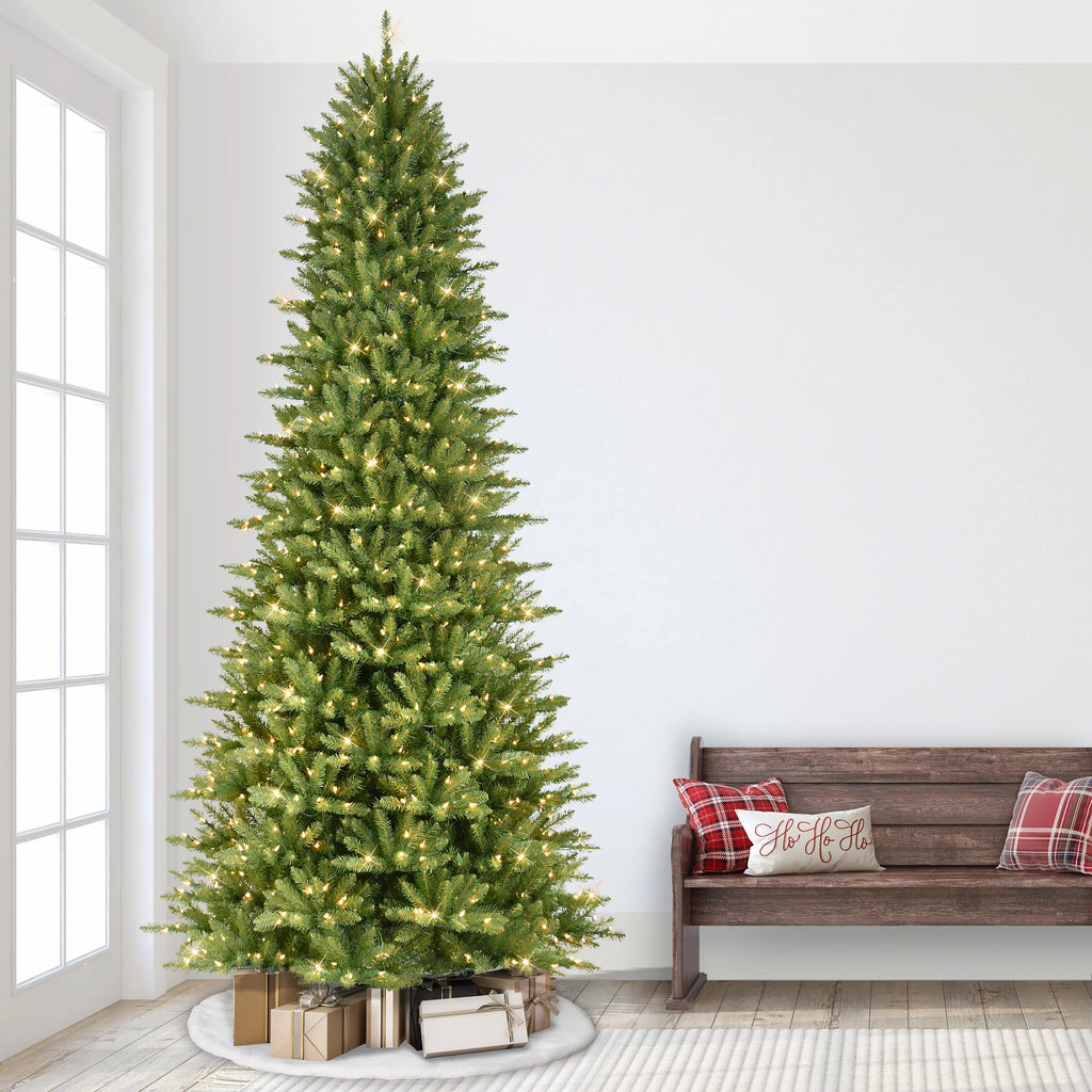 9 ft. Pre-lit Sizelim Fraser Fir Artificial Christmas Tree 800 UL listed Clear Lights