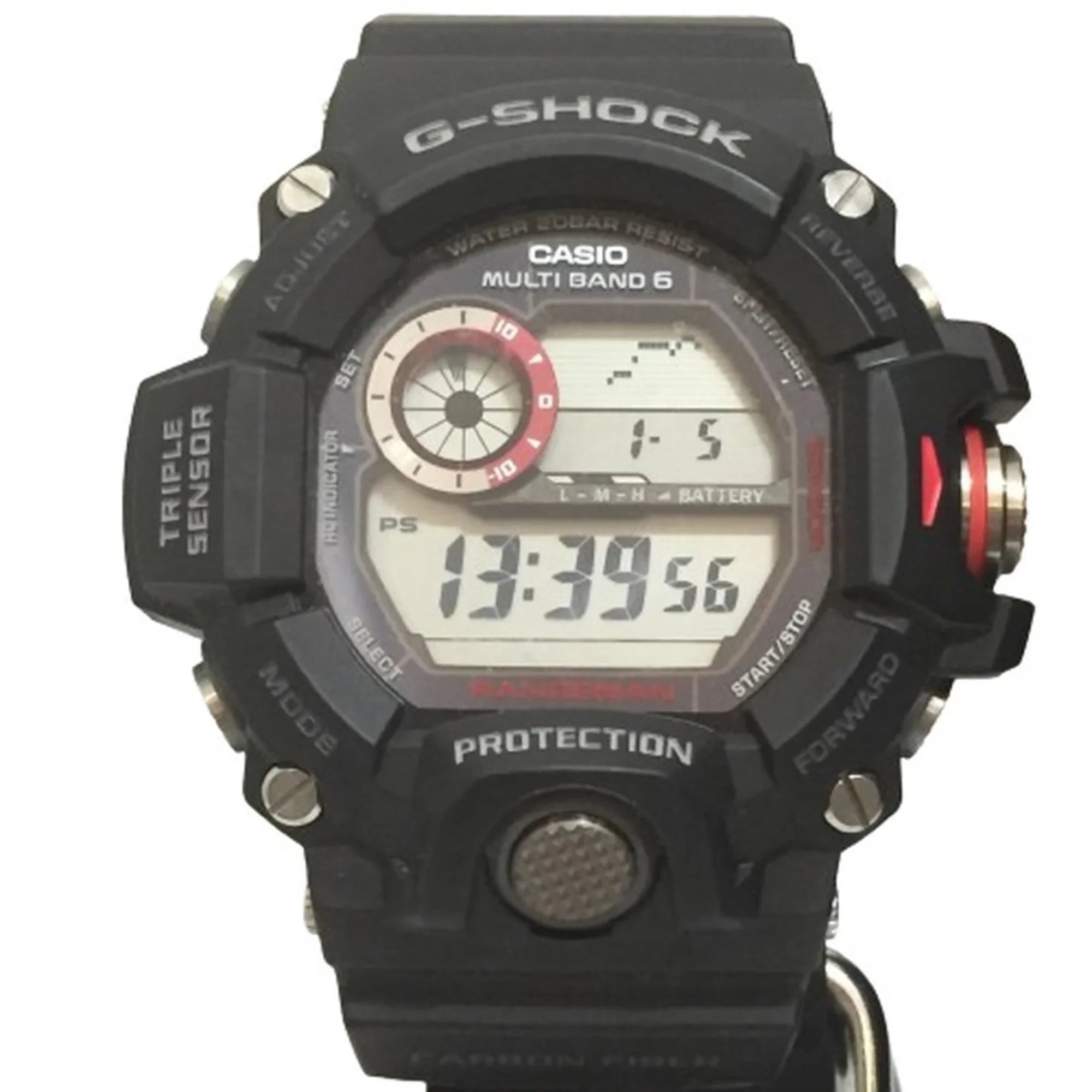 Pre-Owned CASizeIO Casio G-SizeHOCK Watch GW-9400J-1JF RANGEMAN Digital Tough Sizeolar Men's IT7I453OGEKSize RK944D (Good)